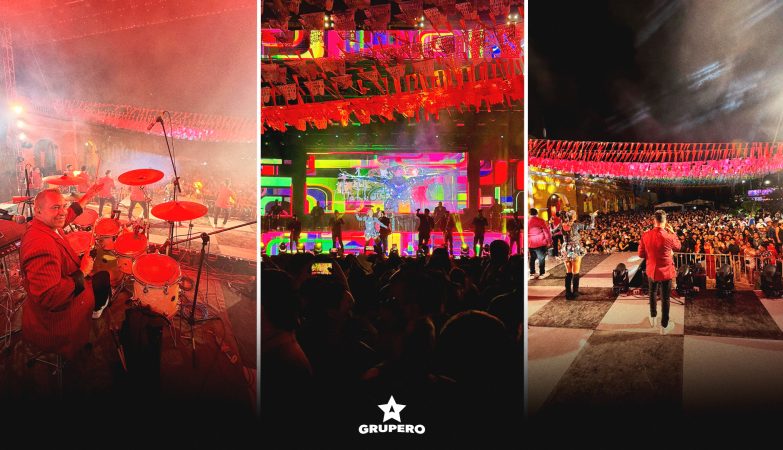 Junior Klan volvió a vivir una gran noche en tierras yucatecas. Desde los primeros acordes de “Agua Clara”, tema con el que abrieron su presentación, comenzó un recorrido por un ramillete de éxitos que puso a bailar y cantar al público de principio a fin.